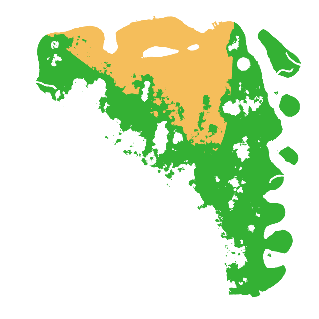 Biome Rust Map: Procedural Map, Size: 4250, Seed: 1298551936