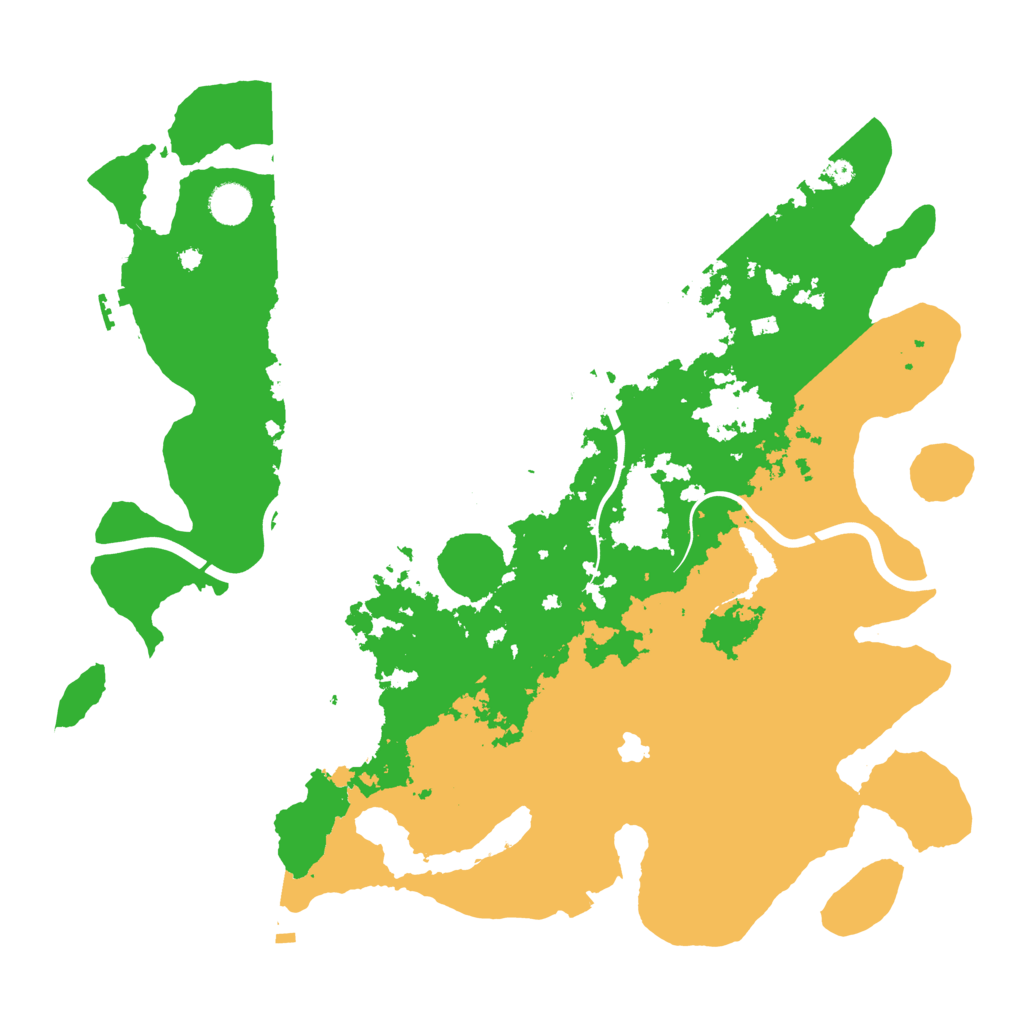 Biome Rust Map: Procedural Map, Size: 4249, Seed: 531320012