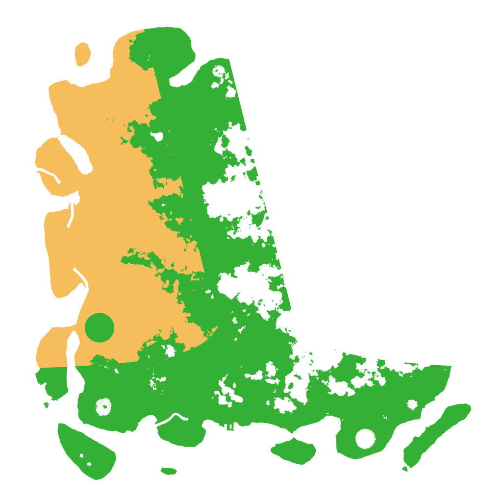 Biome Rust Map: Procedural Map, Size: 4500, Seed: 1907185542