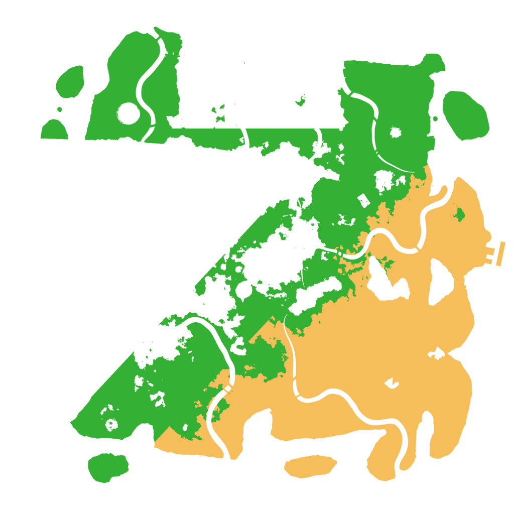 Biome Rust Map: Procedural Map, Size: 4250, Seed: 1049766407
