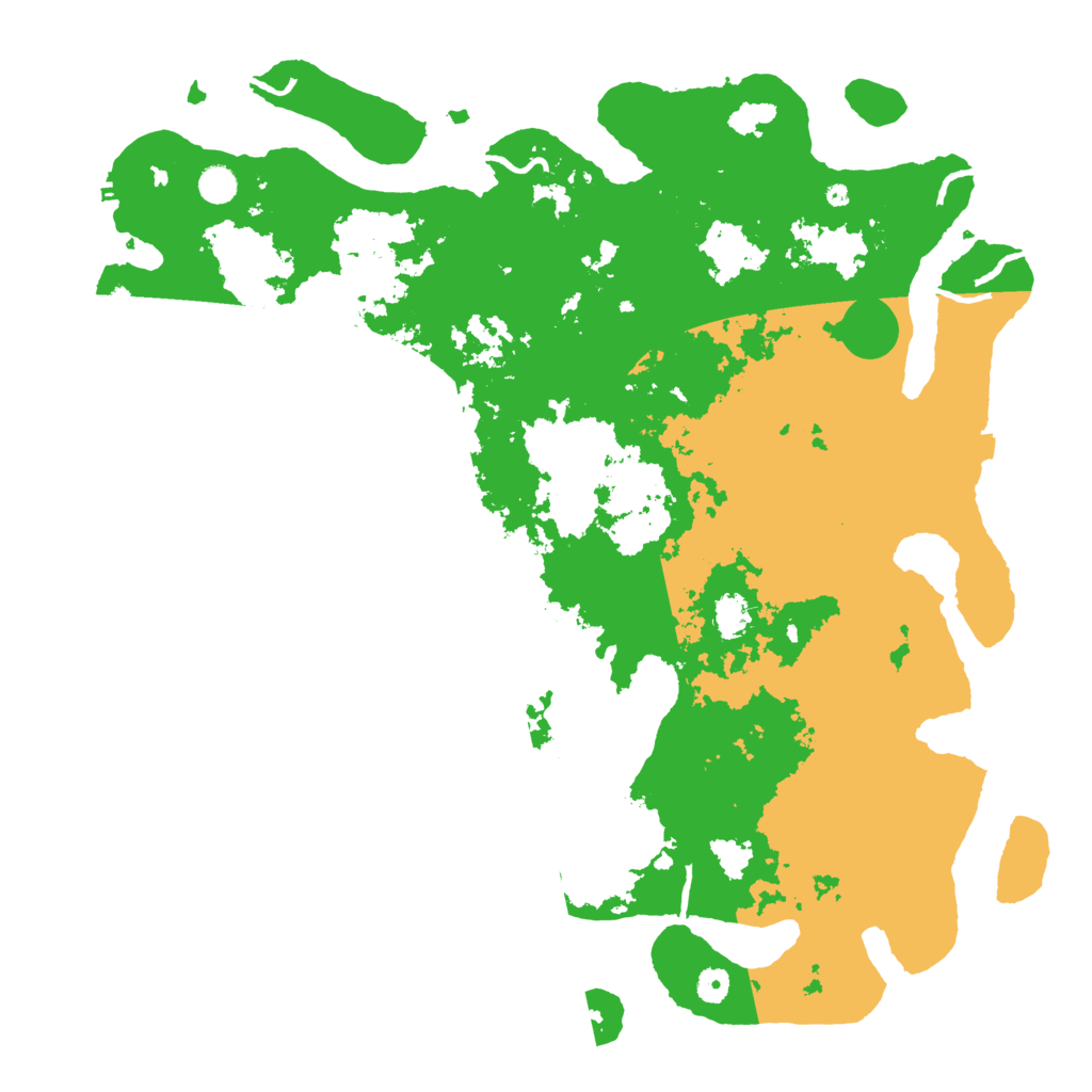 Biome Rust Map: Procedural Map, Size: 5000, Seed: 979623619