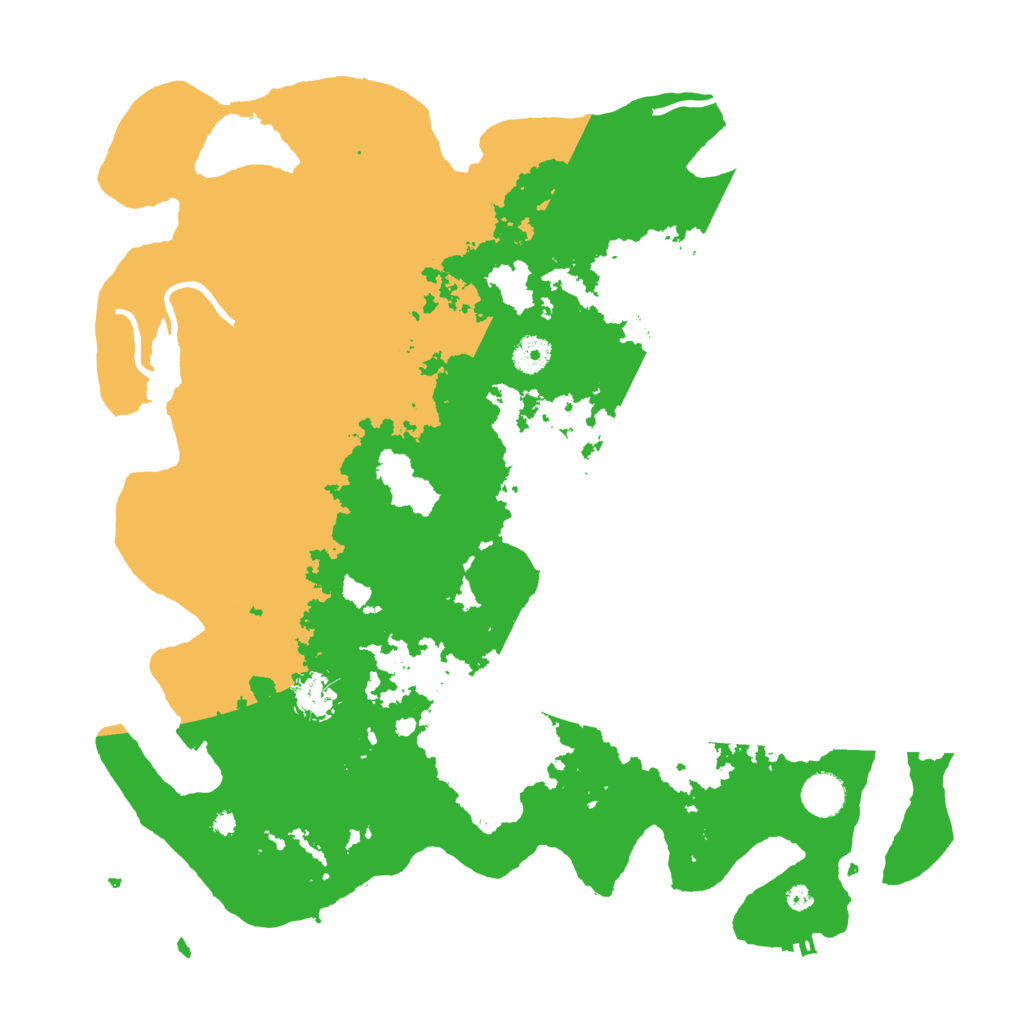 Biome Rust Map: Procedural Map, Size: 4100, Seed: 54442