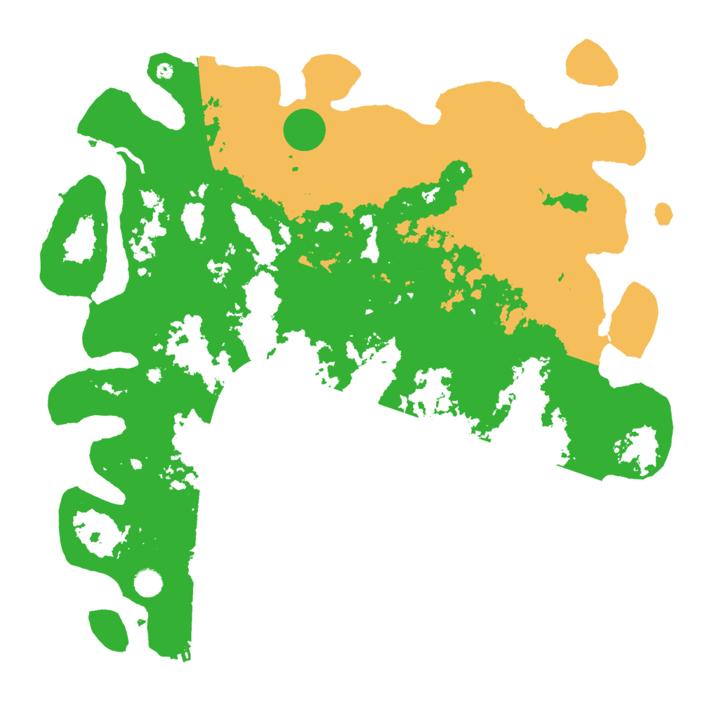 Biome Rust Map: Procedural Map, Size: 4500, Seed: 10780