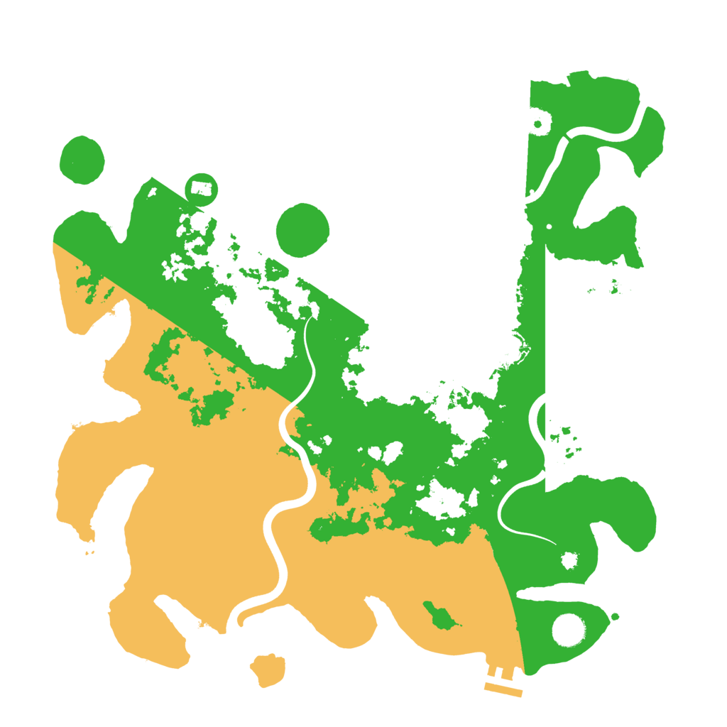 Biome Rust Map: Procedural Map, Size: 3850, Seed: 1041475150
