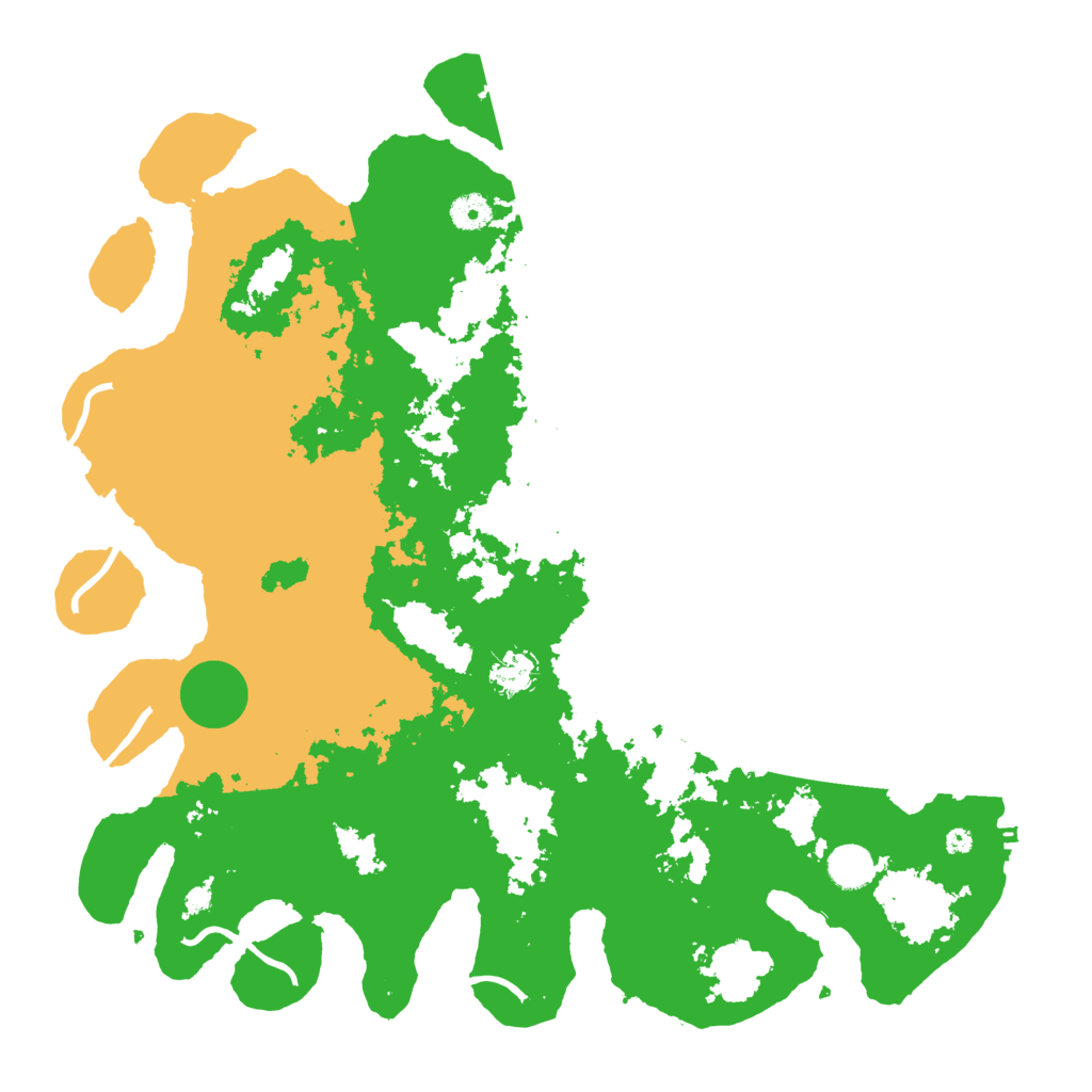 Biome Rust Map: Procedural Map, Size: 4250, Seed: 704393572