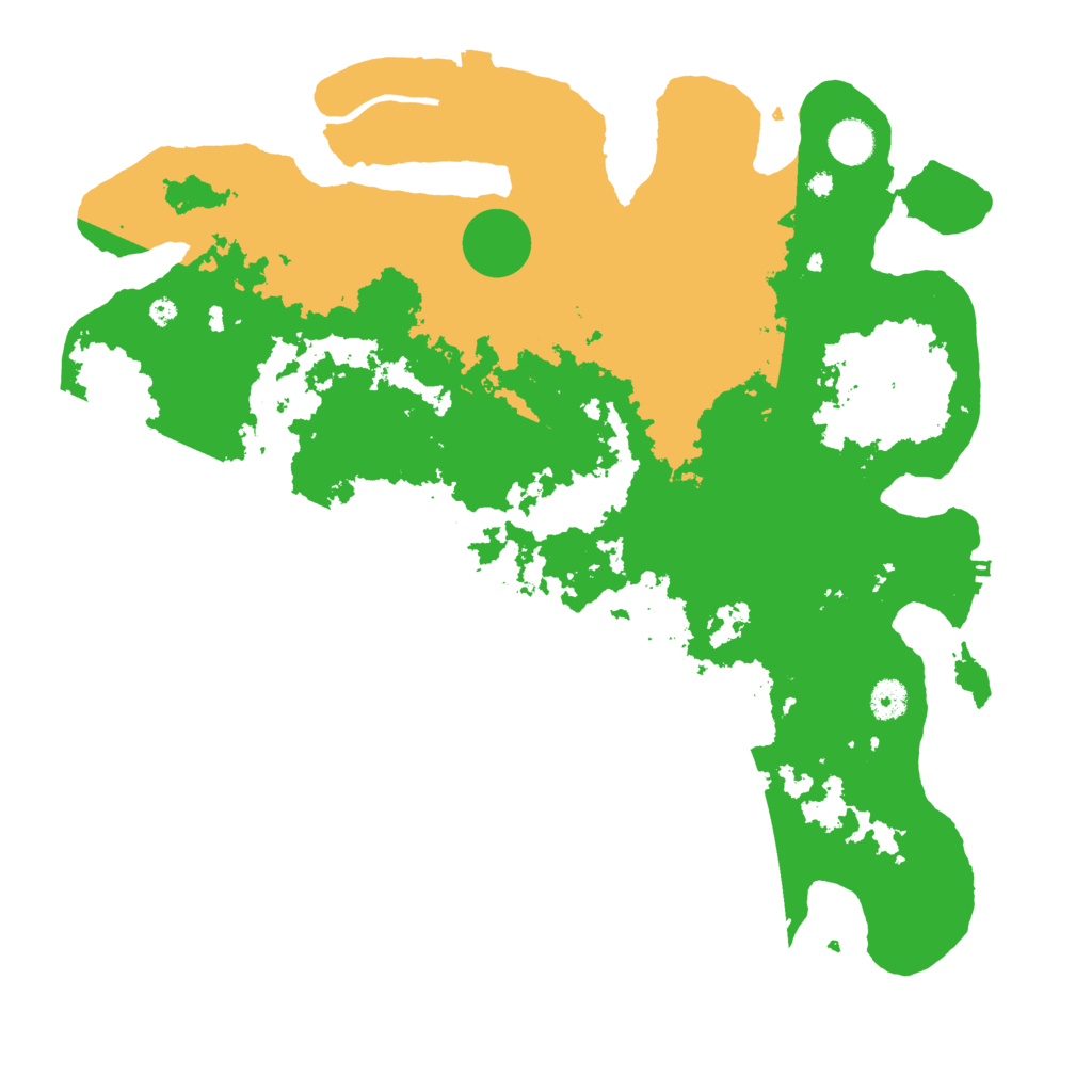 Biome Rust Map: Procedural Map, Size: 4200, Seed: 1509000