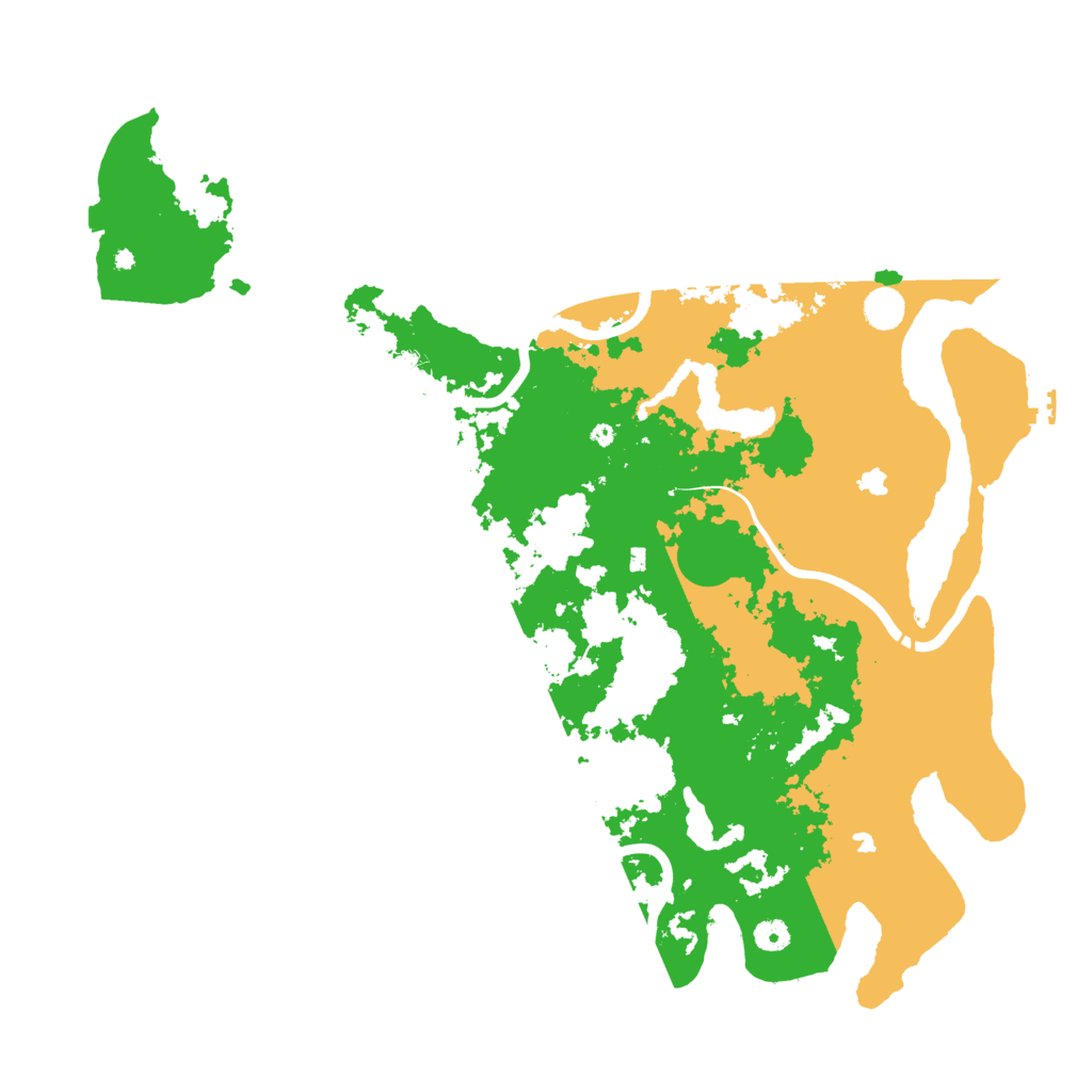 Biome Rust Map: Procedural Map, Size: 4800, Seed: 32