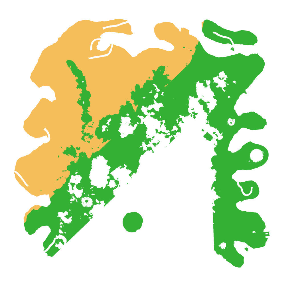 Biome Rust Map: Procedural Map, Size: 4000, Seed: 1582674622