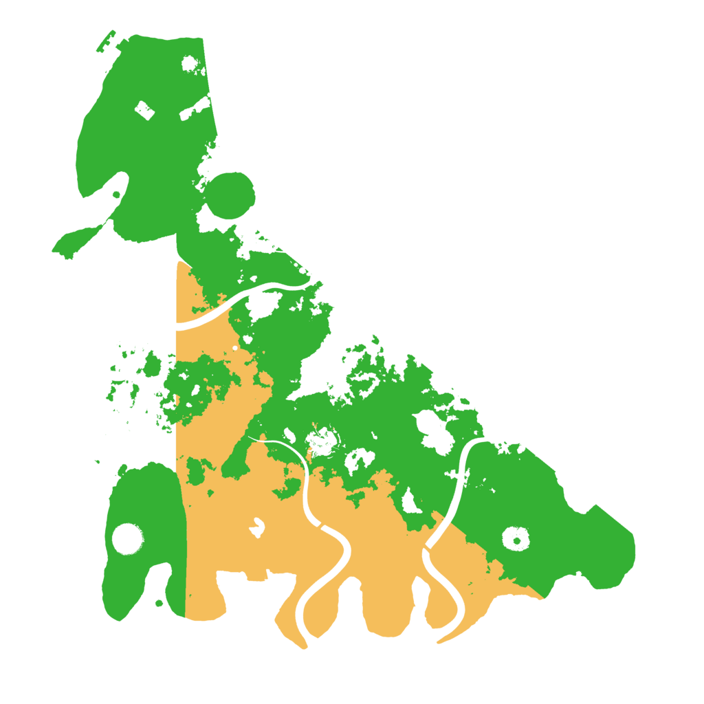 Biome Rust Map: Procedural Map, Size: 4000, Seed: 496692151