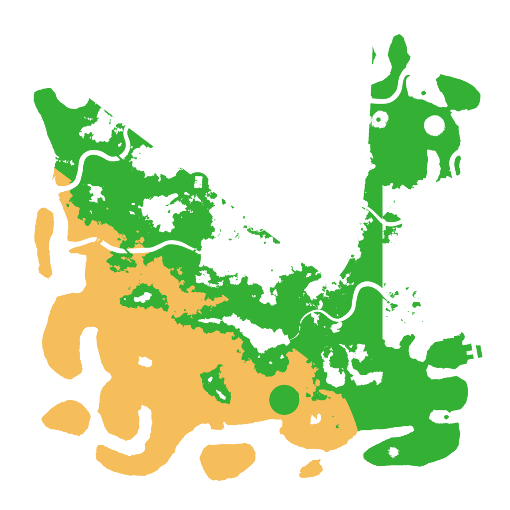 Biome Rust Map: Procedural Map, Size: 4500, Seed: 1948039764
