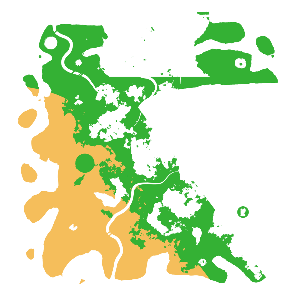 Biome Rust Map: Procedural Map, Size: 4250, Seed: 1116476232