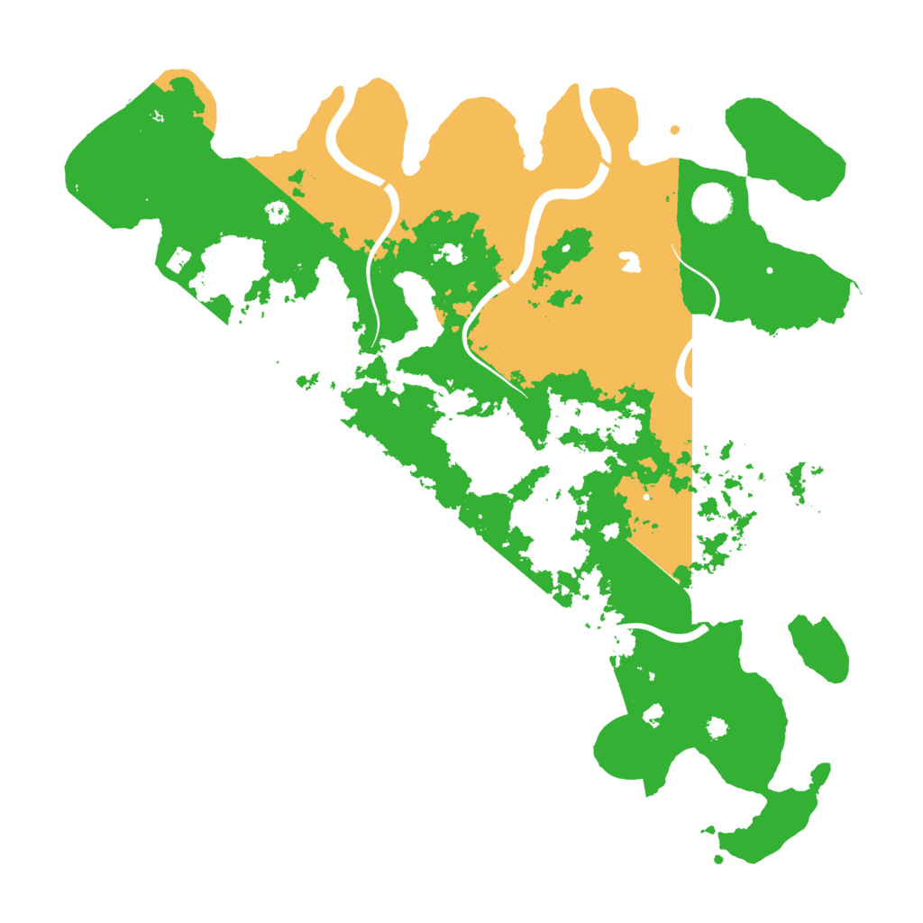 Biome Rust Map: Procedural Map, Size: 4000, Seed: 667456395
