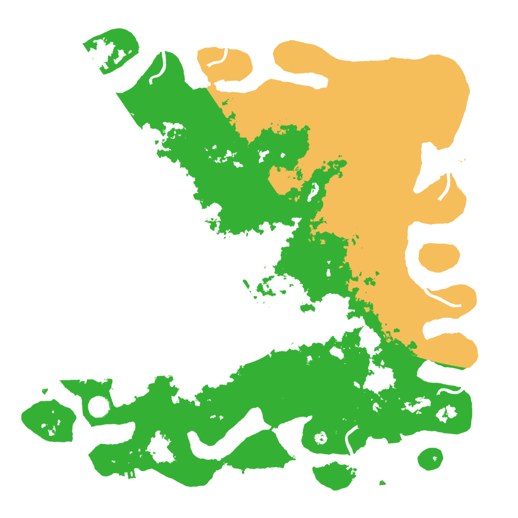 Biome Rust Map: Procedural Map, Size: 4254, Seed: 73646714