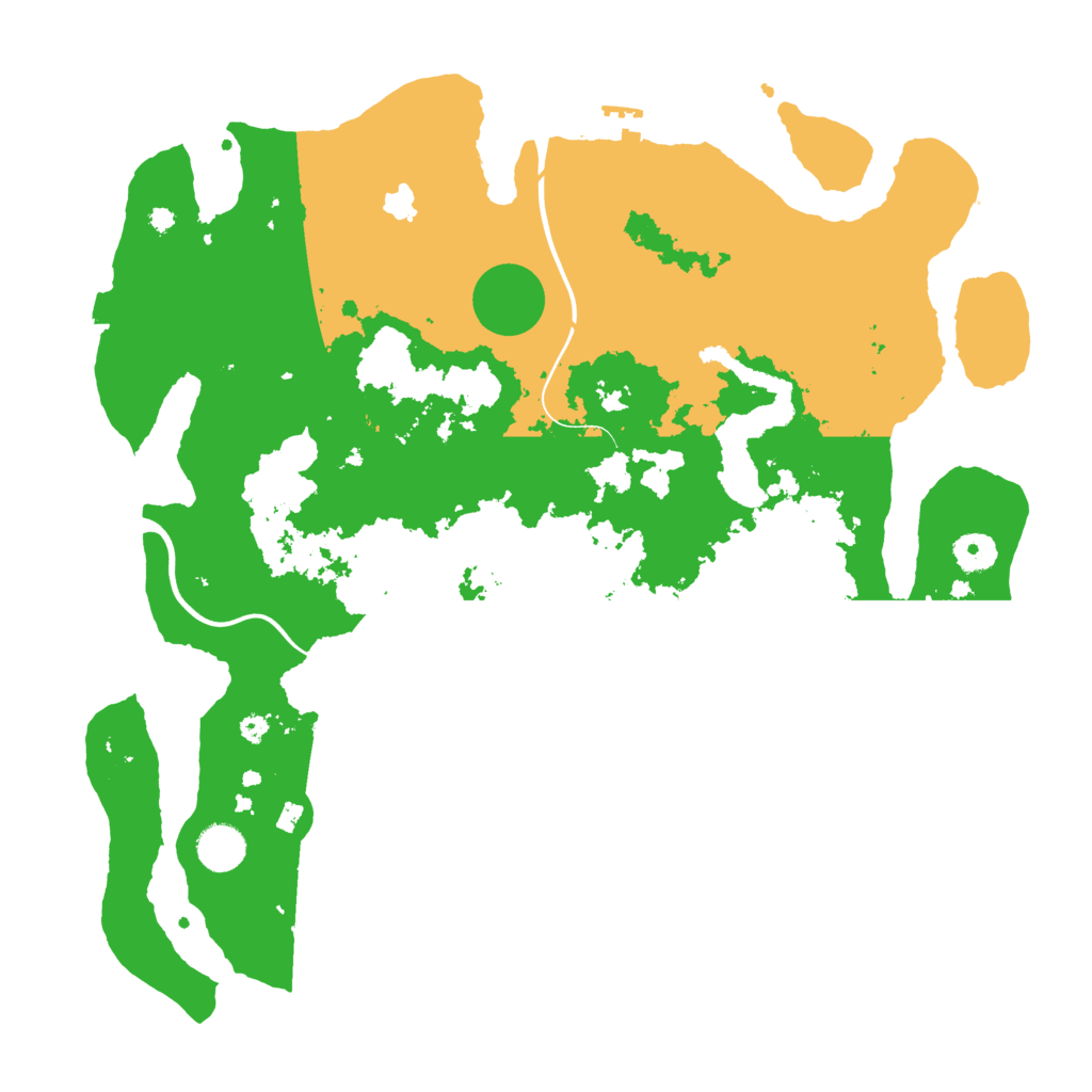 Biome Rust Map: Procedural Map, Size: 4000, Seed: 60624