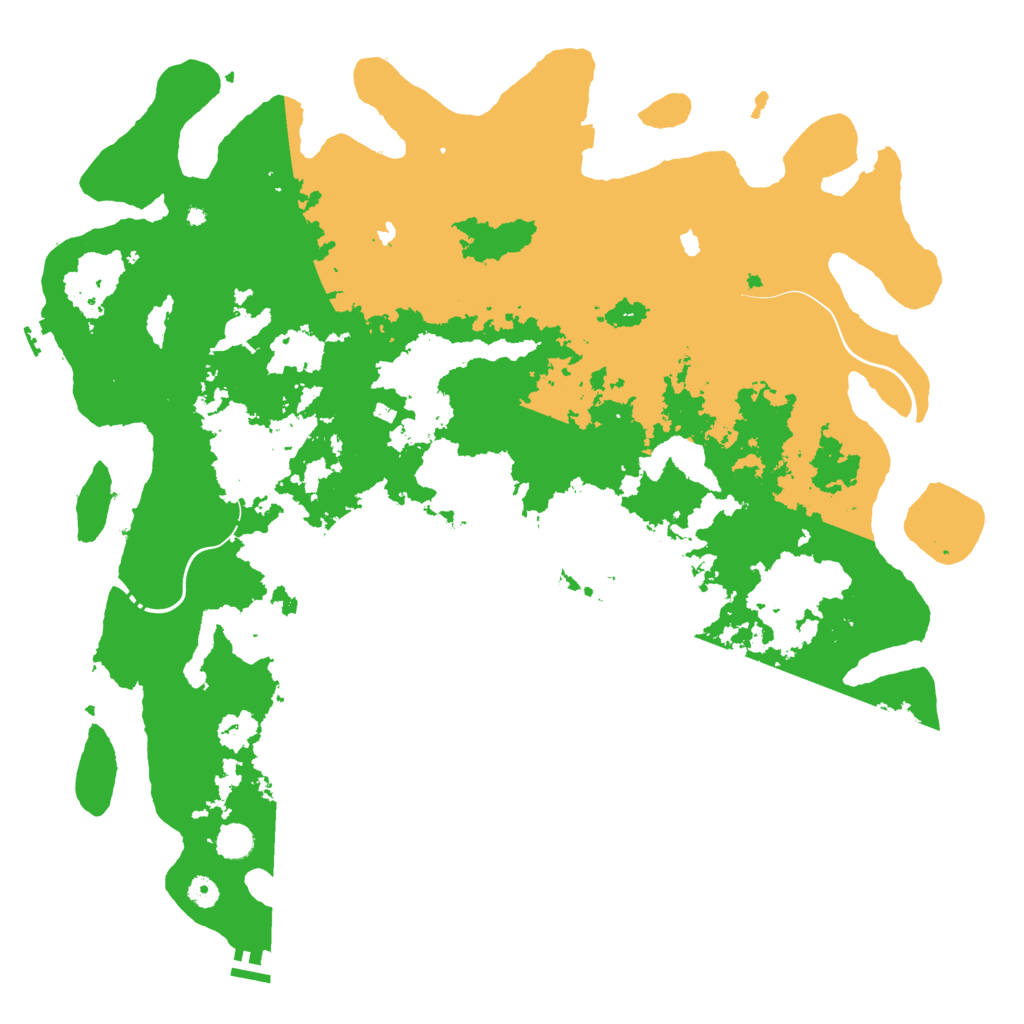 Biome Rust Map: Procedural Map, Size: 5000, Seed: 82747424