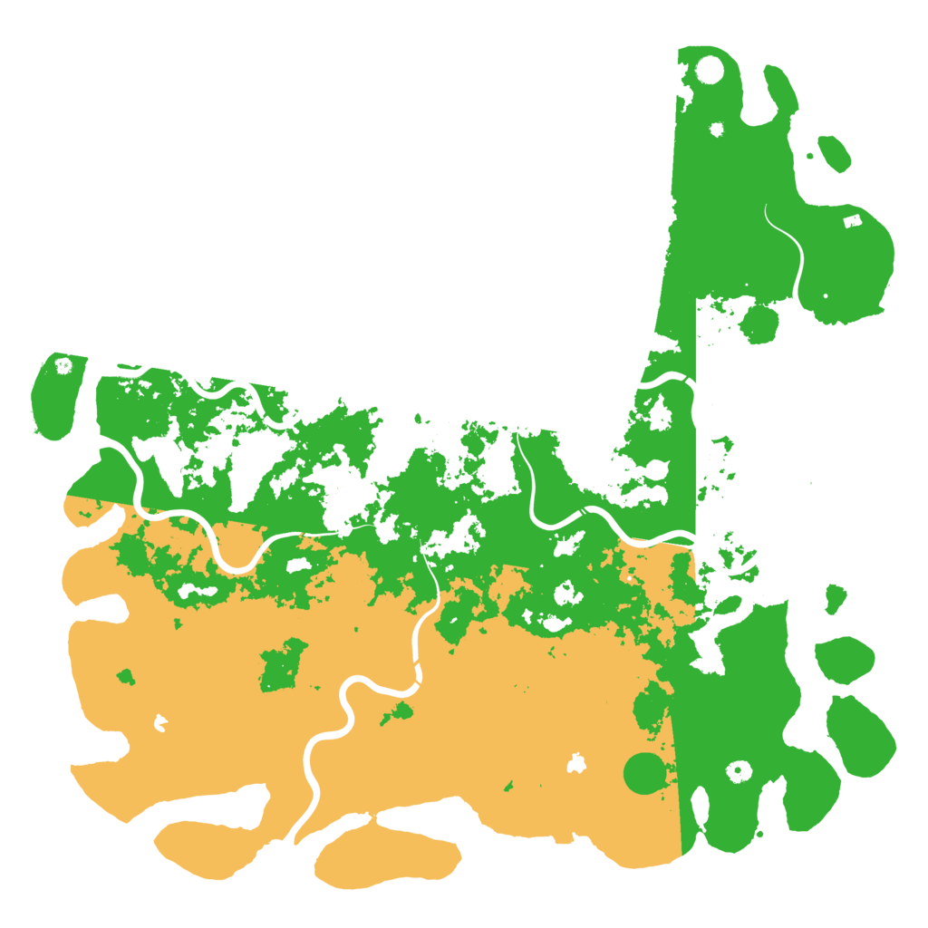 Biome Rust Map: Procedural Map, Size: 5800, Seed: 1840816719