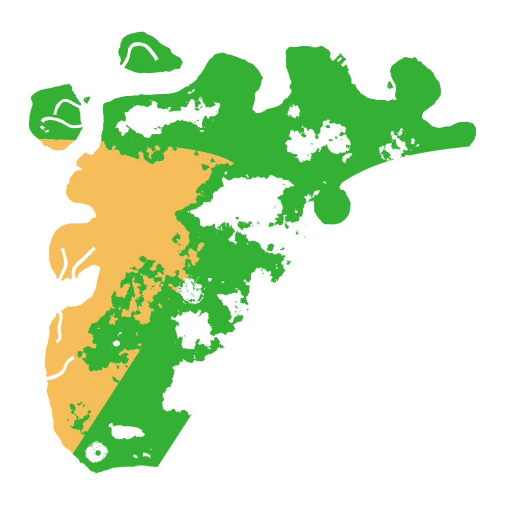 Biome Rust Map: Procedural Map, Size: 3800, Seed: 322