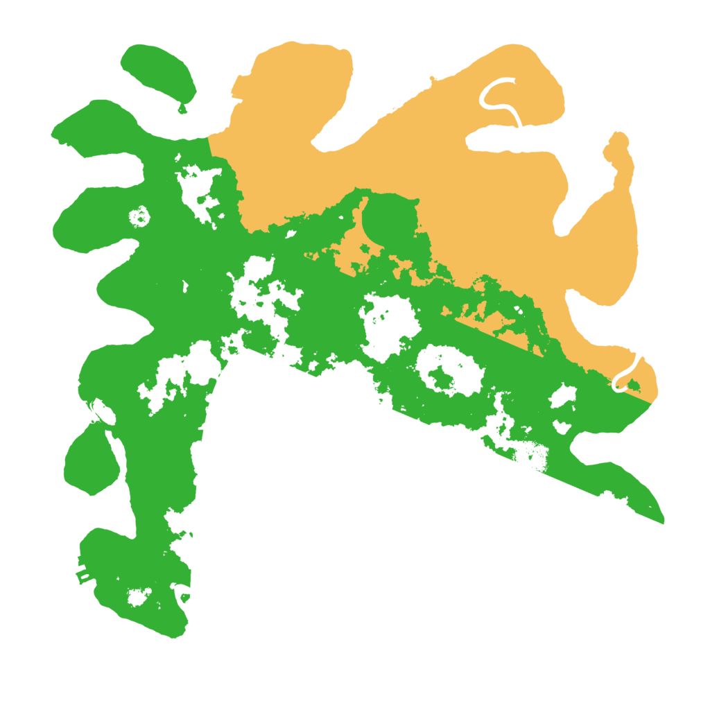 Biome Rust Map: Procedural Map, Size: 3500, Seed: 1828619718