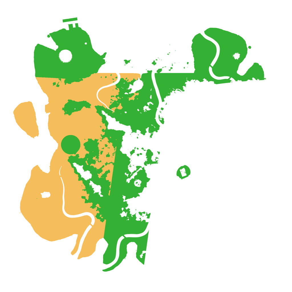 Biome Rust Map: Procedural Map, Size: 4000, Seed: 1353175998