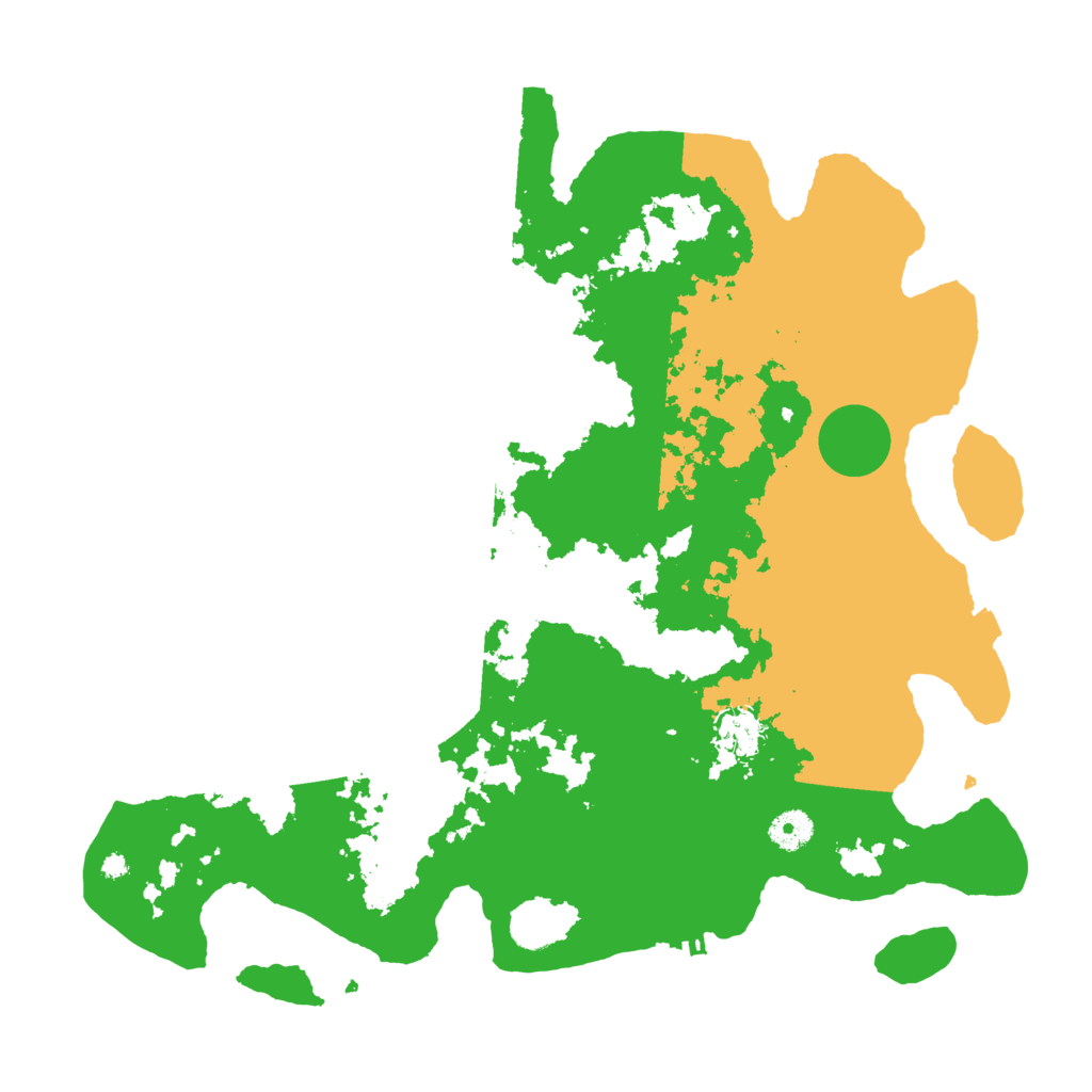 Biome Rust Map: Procedural Map, Size: 4000, Seed: 578387110