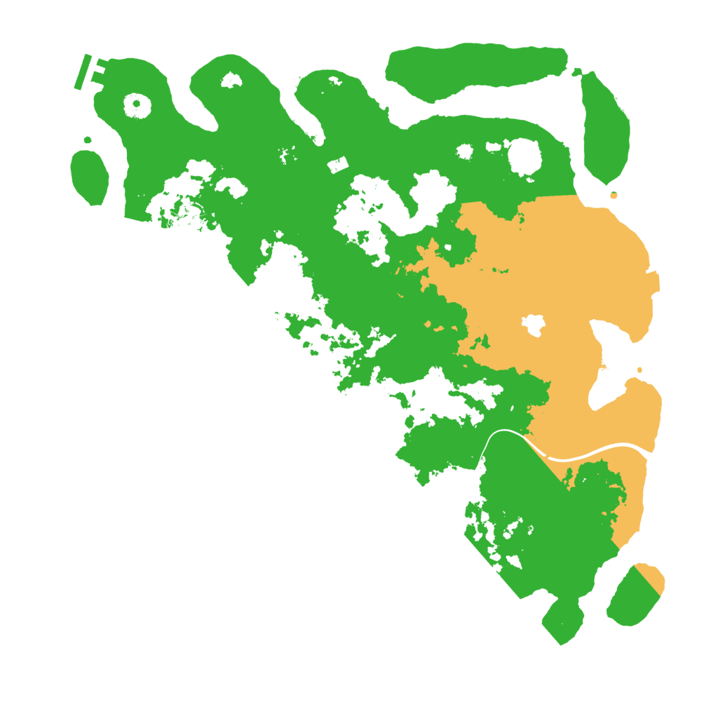 Biome Rust Map: Procedural Map, Size: 4000, Seed: 251717105