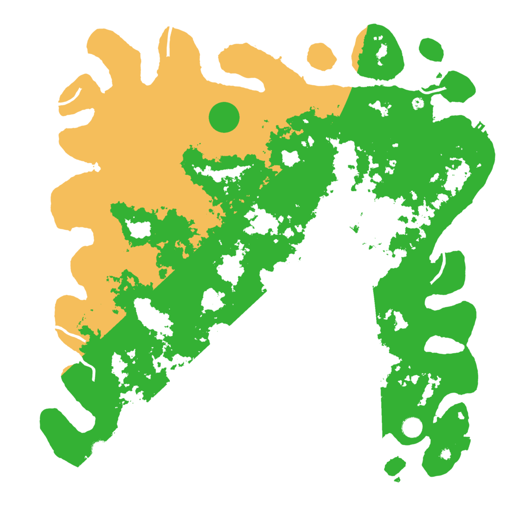 Biome Rust Map: Procedural Map, Size: 4500, Seed: 305364729