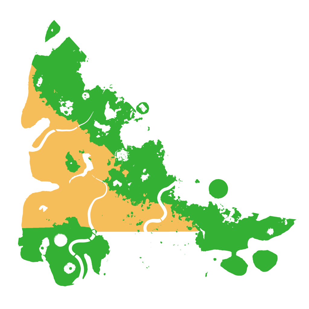 Biome Rust Map: Procedural Map, Size: 4250, Seed: 4562860