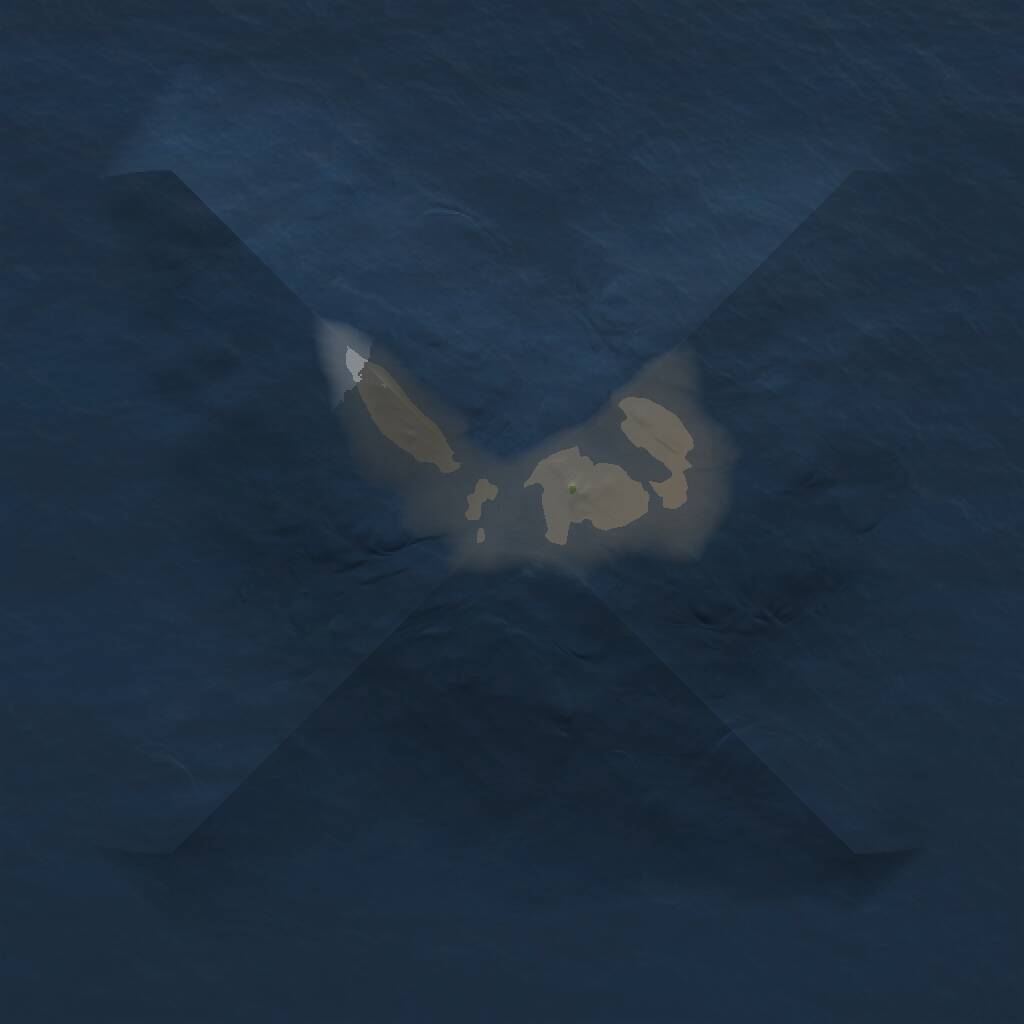 Rust Map: Procedural Map, Size: 1000, Seed: 710497275, 1 Monuments