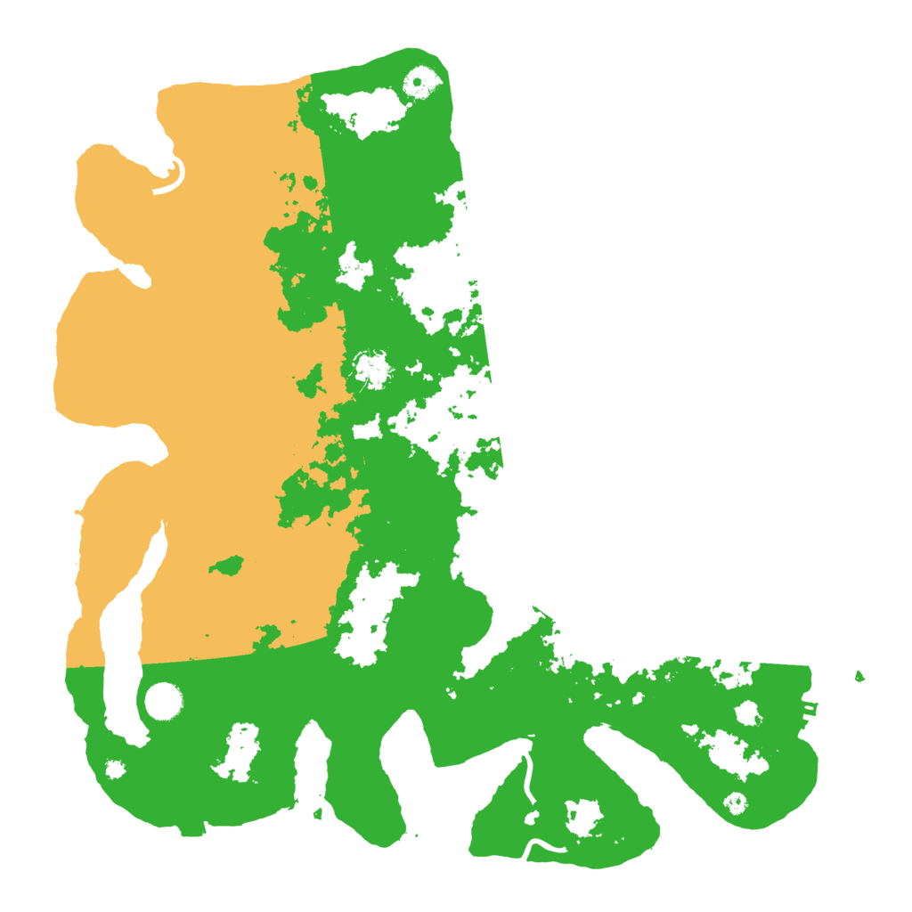 Biome Rust Map: Procedural Map, Size: 4250, Seed: 1204415300