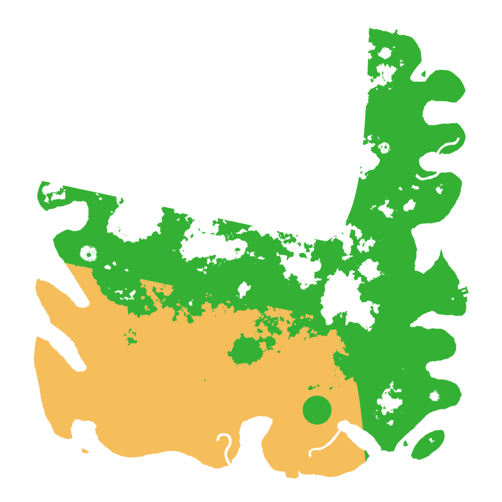 Biome Rust Map: Procedural Map, Size: 4600, Seed: 112654988