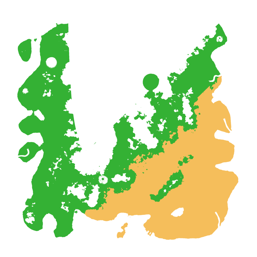 Biome Rust Map: Procedural Map, Size: 4250, Seed: 662024