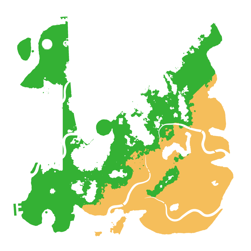 Biome Rust Map: Procedural Map, Size: 4250, Seed: 662024