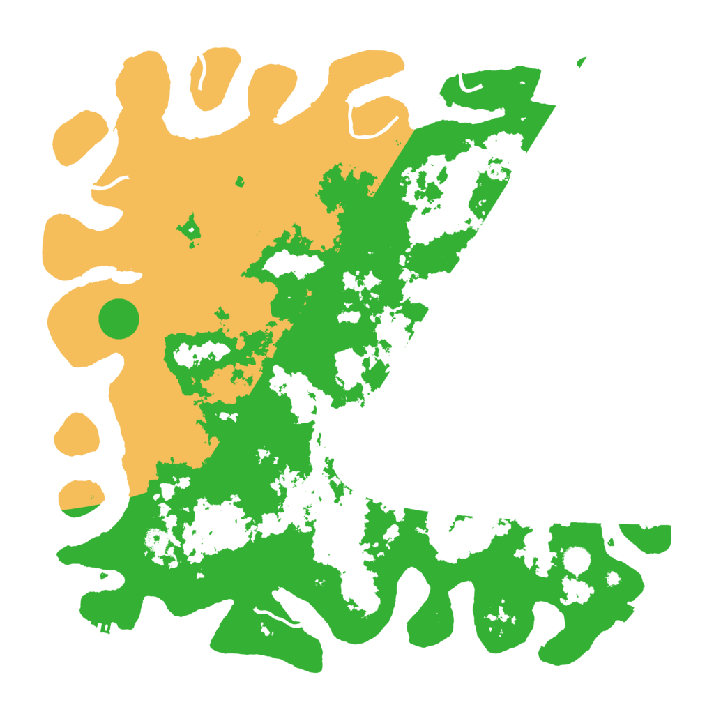 Biome Rust Map: Procedural Map, Size: 4650, Seed: 25753
