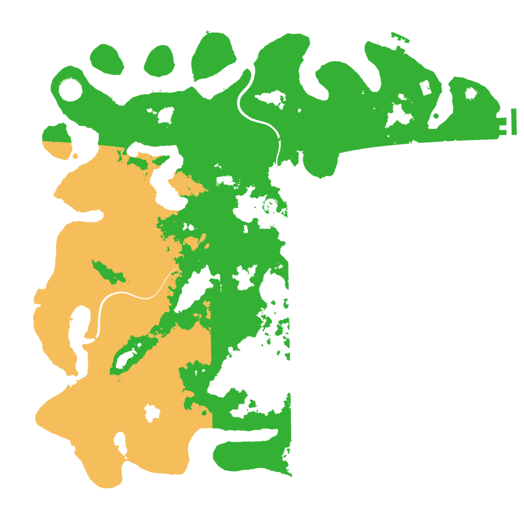 Biome Rust Map: Procedural Map, Size: 4000, Seed: 1013470884