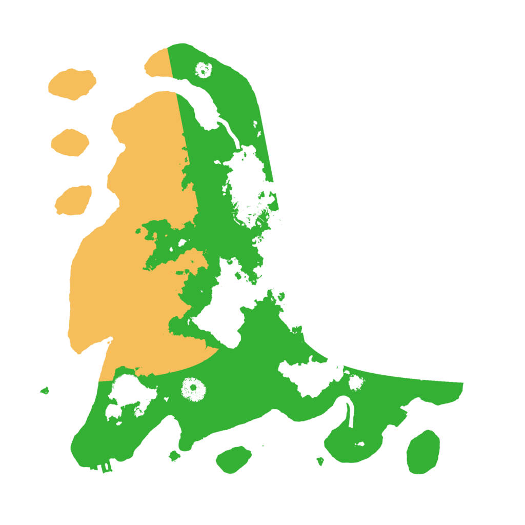 Biome Rust Map: Procedural Map, Size: 3300, Seed: 953413313