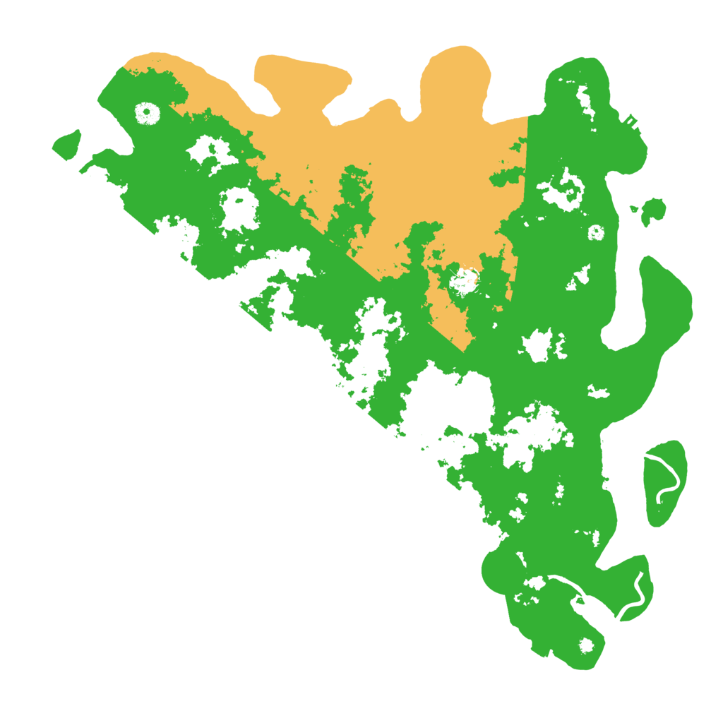 Biome Rust Map: Procedural Map, Size: 4500, Seed: 1458385718