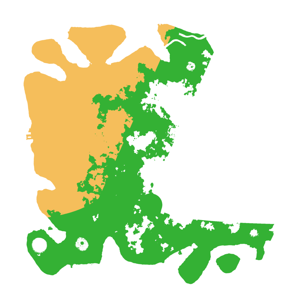 Biome Rust Map: Procedural Map, Size: 3600, Seed: 712562