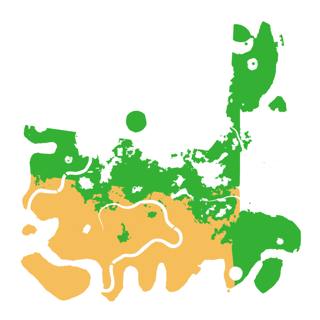 Biome Rust Map: Procedural Map, Size: 4250, Seed: 1182590593