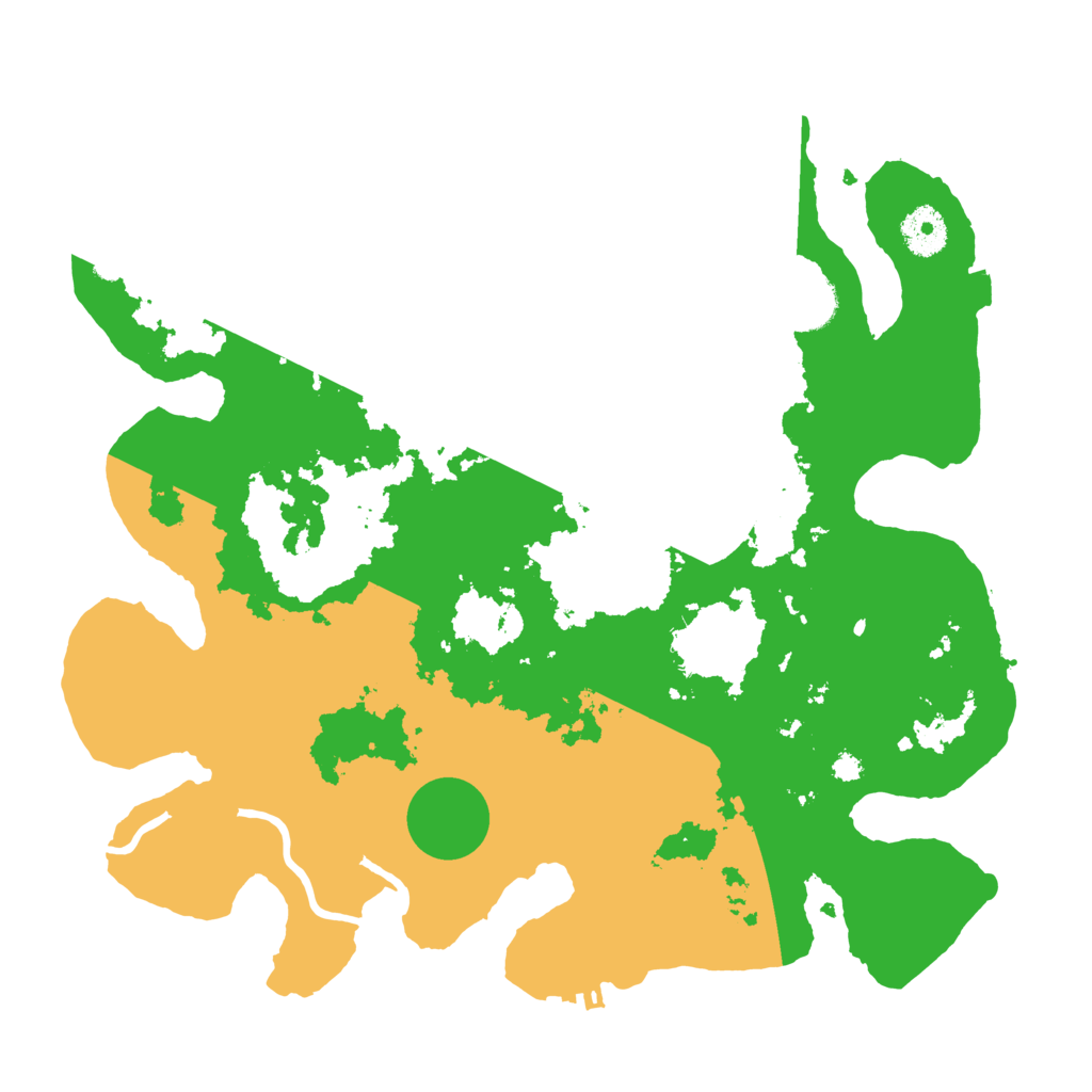 Biome Rust Map: Procedural Map, Size: 3500, Seed: 1602284724