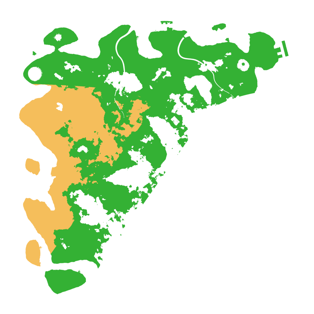 Biome Rust Map: Procedural Map, Size: 4000, Seed: 671984
