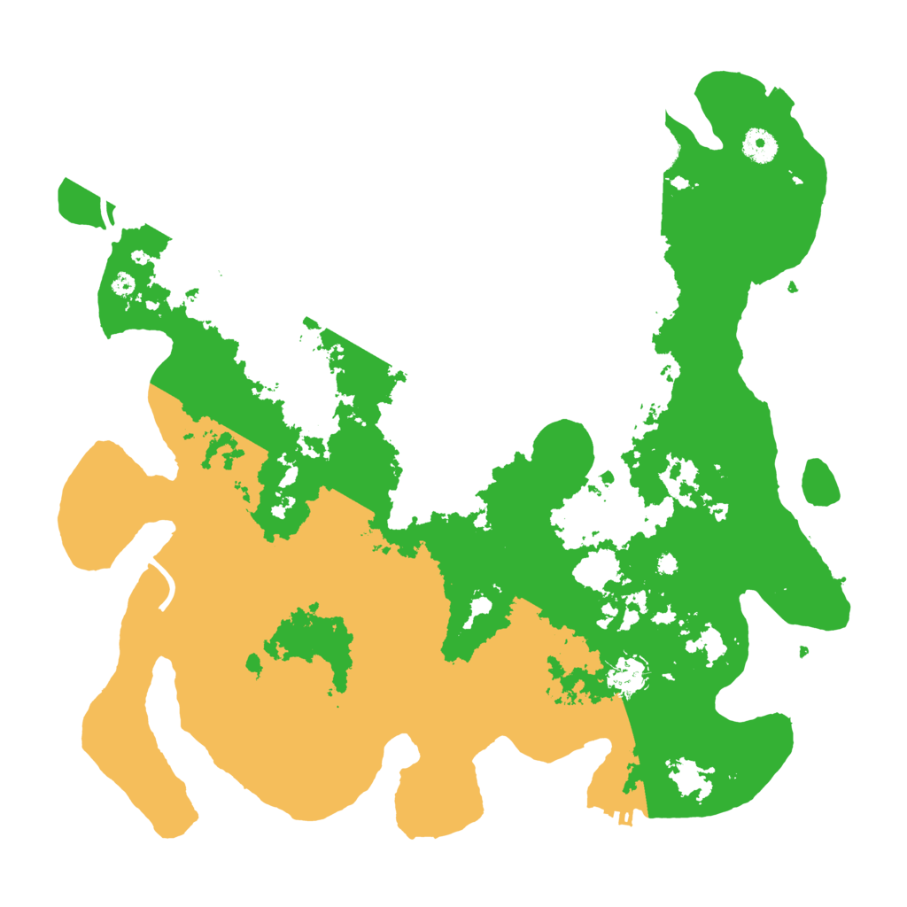 Biome Rust Map: Procedural Map, Size: 4000, Seed: 19982701