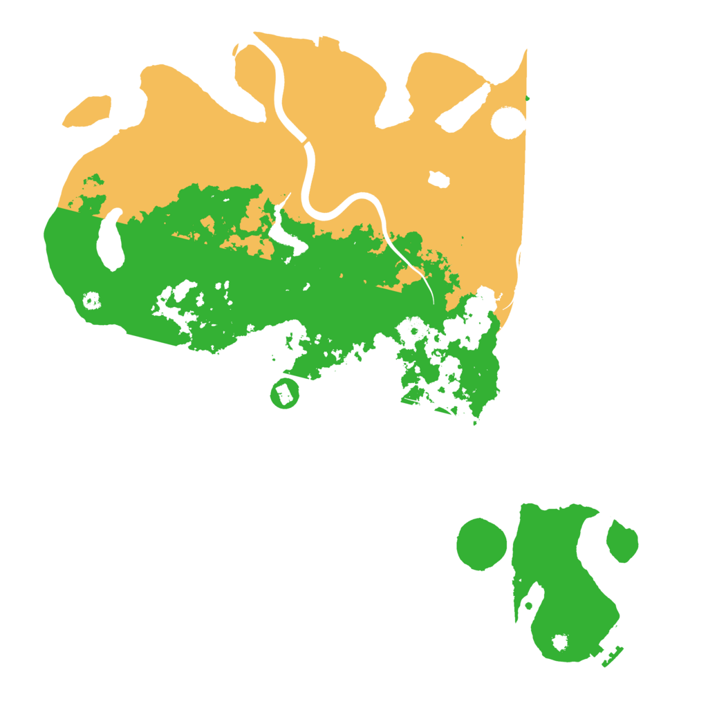 Biome Rust Map: Procedural Map, Size: 4000, Seed: 305568703