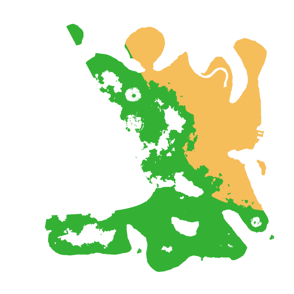 Biome Rust Map: Procedural Map, Size: 3000, Seed: 1606456618