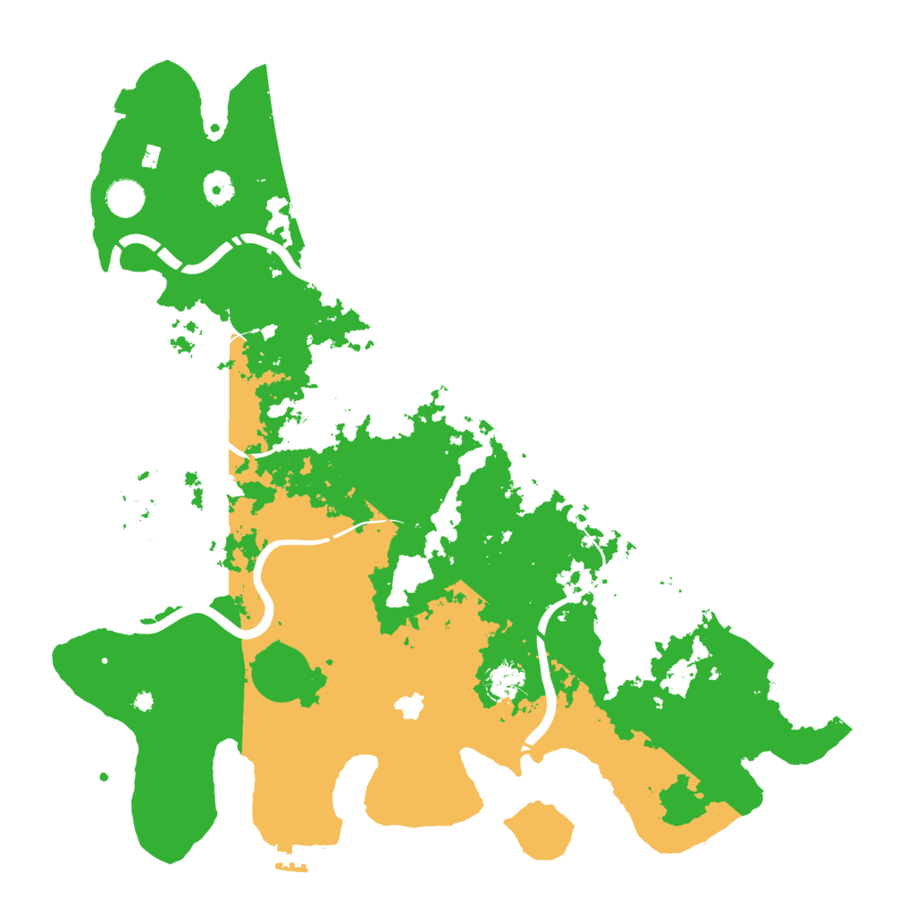 Biome Rust Map: Procedural Map, Size: 4250, Seed: 19943535