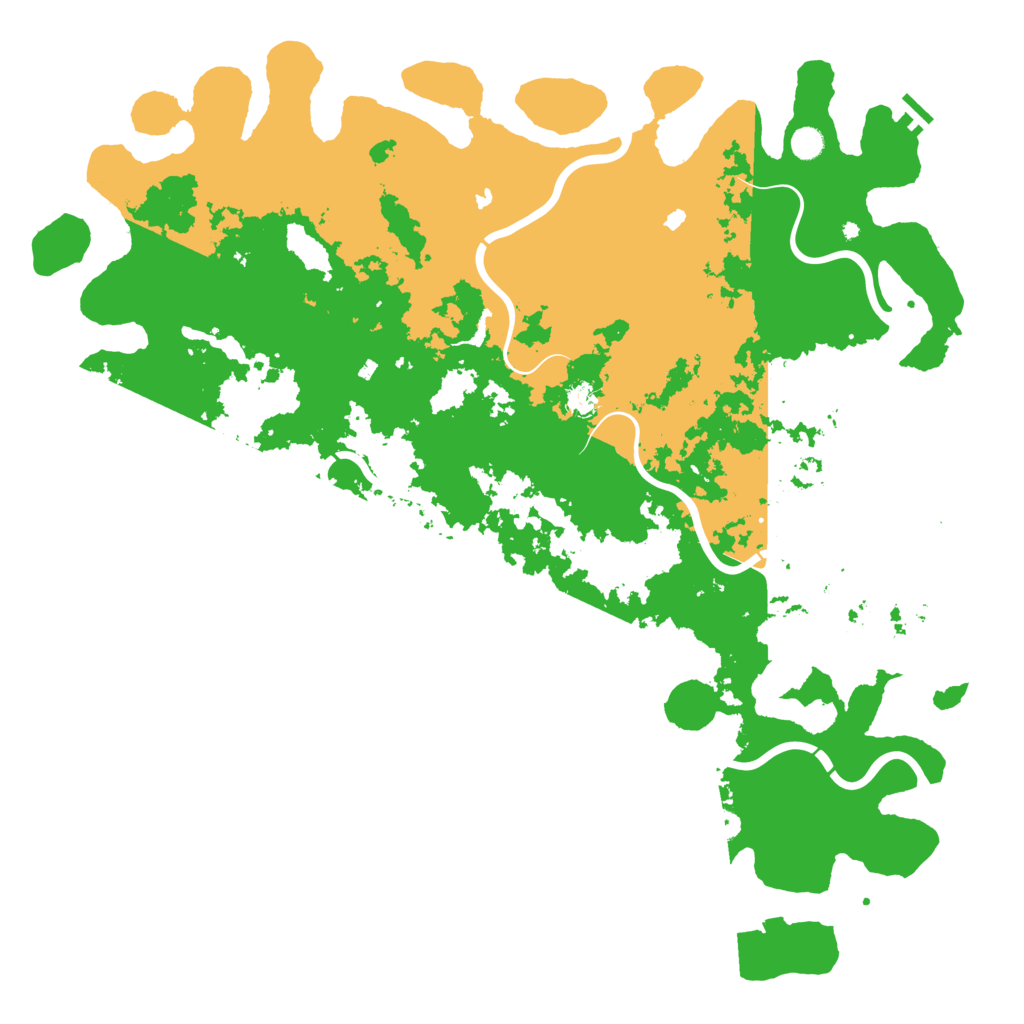 Biome Rust Map: Procedural Map, Size: 5500, Seed: 29082024