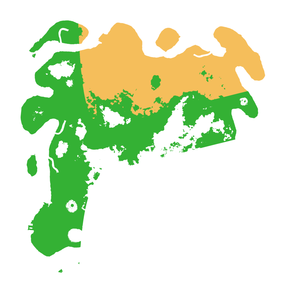 Biome Rust Map: Procedural Map, Size: 3800, Seed: 194966624