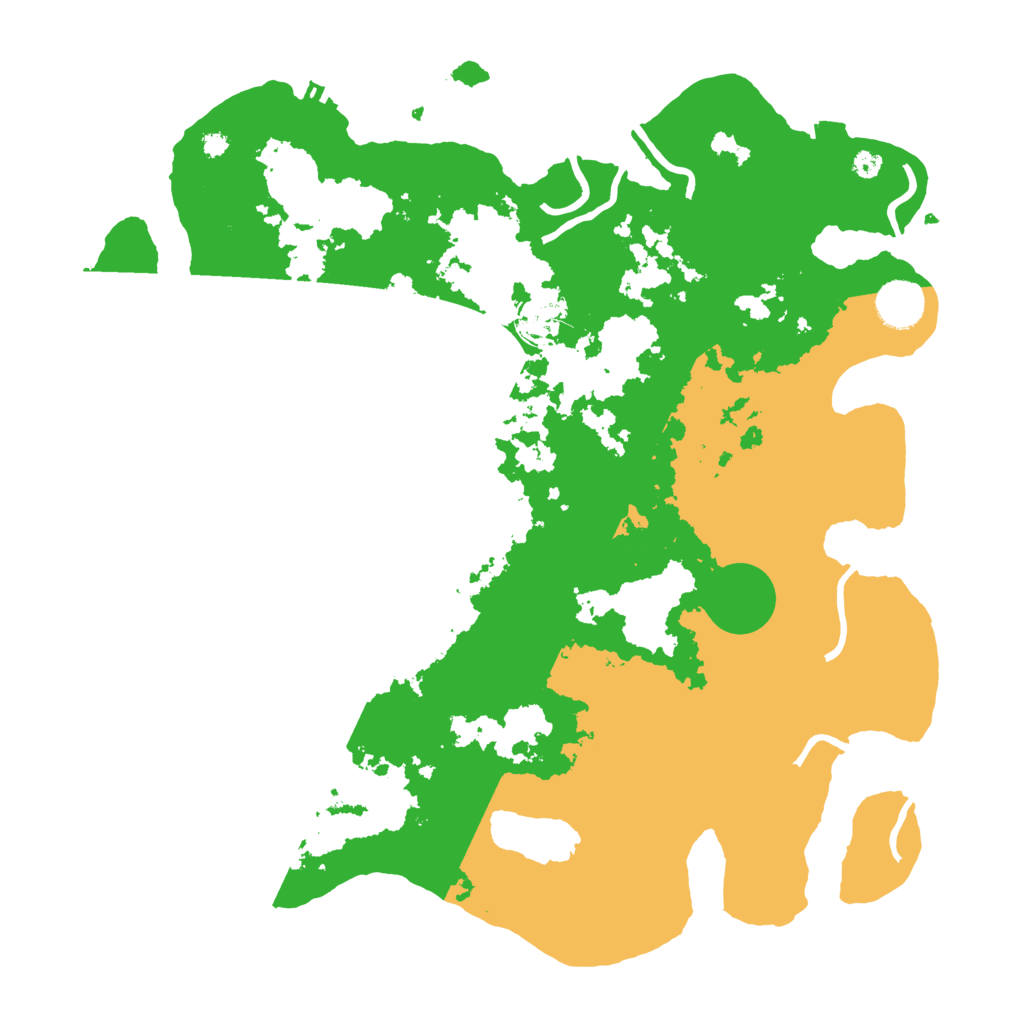 Biome Rust Map: Procedural Map, Size: 3800, Seed: 2100682798