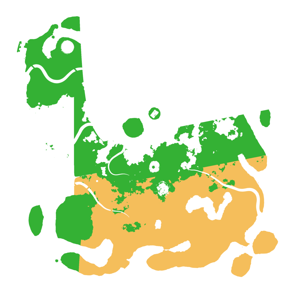Biome Rust Map: Procedural Map, Size: 4000, Seed: 810037773
