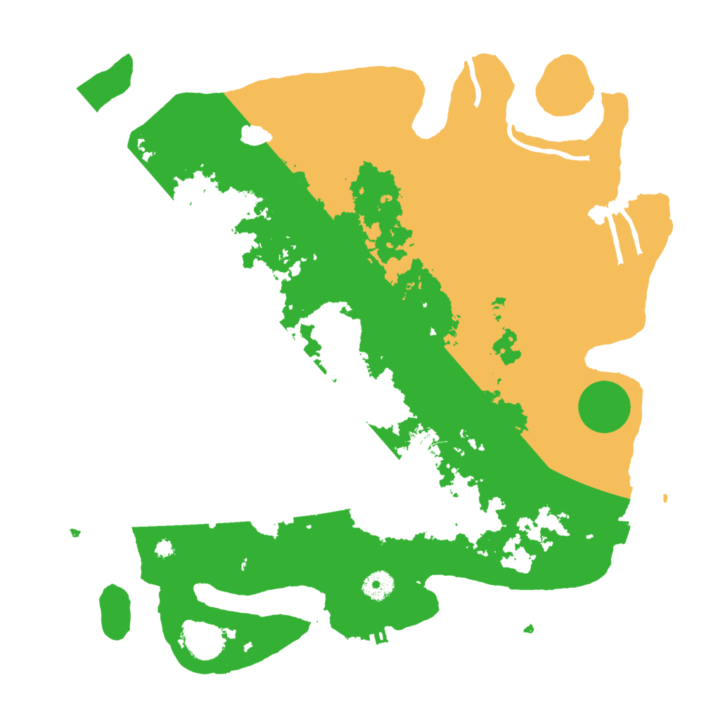 Biome Rust Map: Procedural Map, Size: 3650, Seed: 64544059