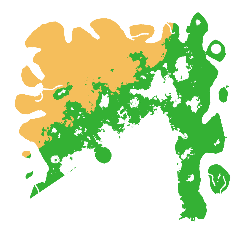 Biome Rust Map: Procedural Map, Size: 4250, Seed: 523530746